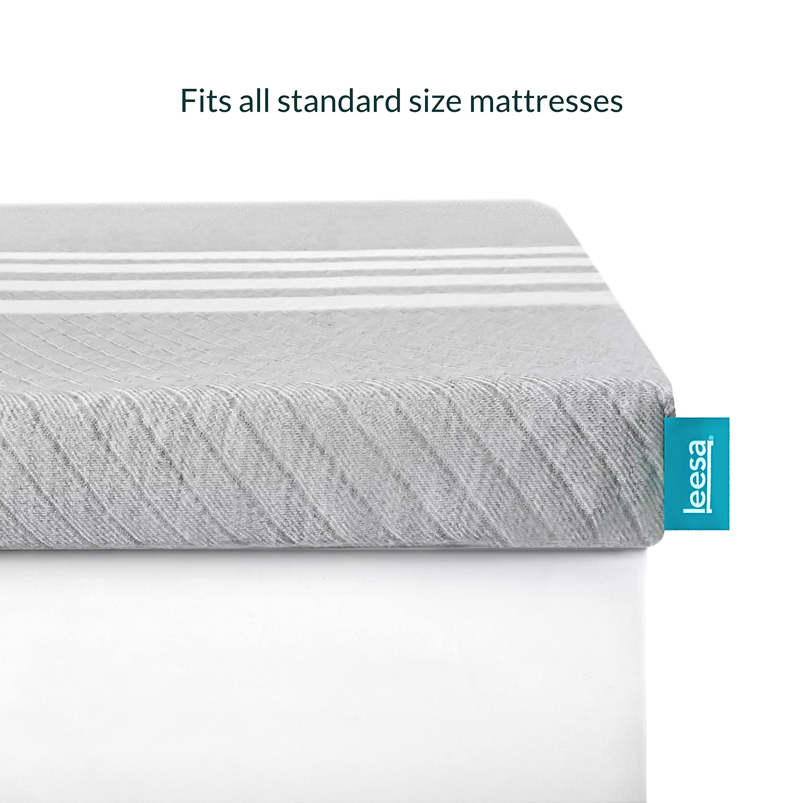 Leesa Coprimaterasso King Size 5 Cm | Schiuma Rinfrescante E Fodera Lavabile, Prova 30 Notti