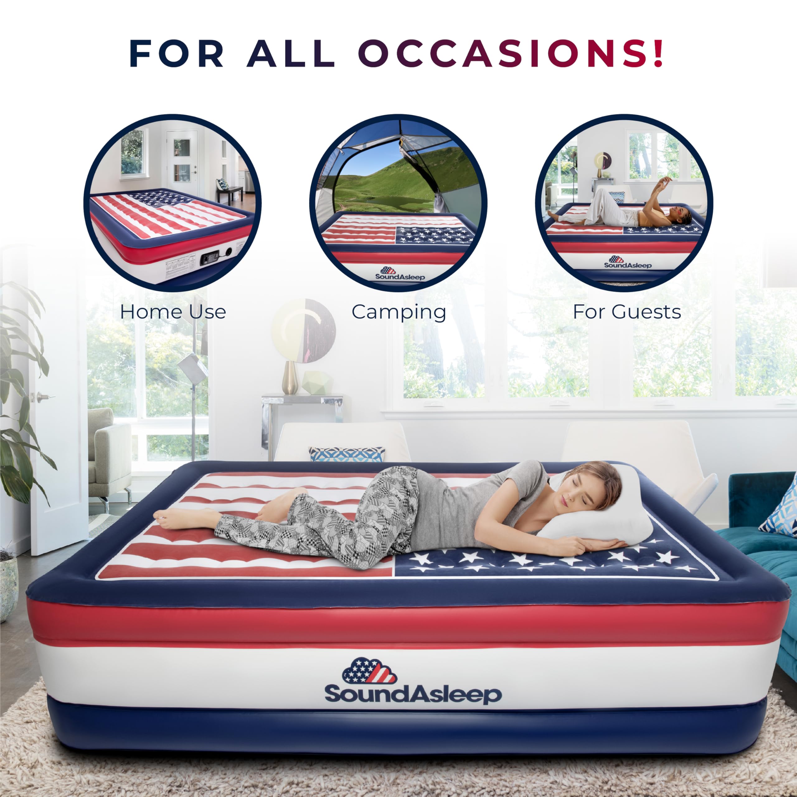 Amazon.com: SoundAsleep Dream Series Luxury USA Air Mattress with