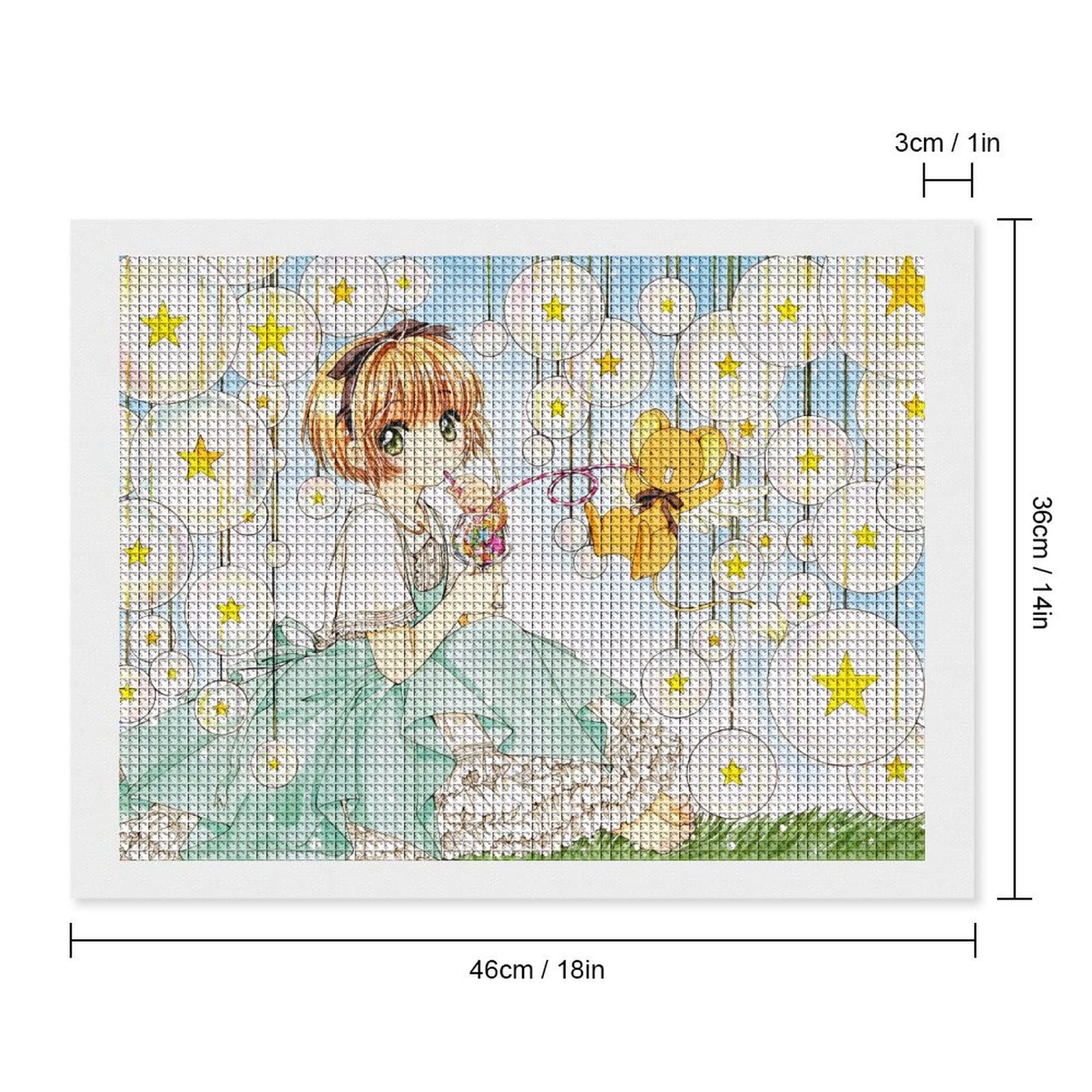 Amazon | カードキャプターさくら ダイヤモンドアート 四角いビーズ