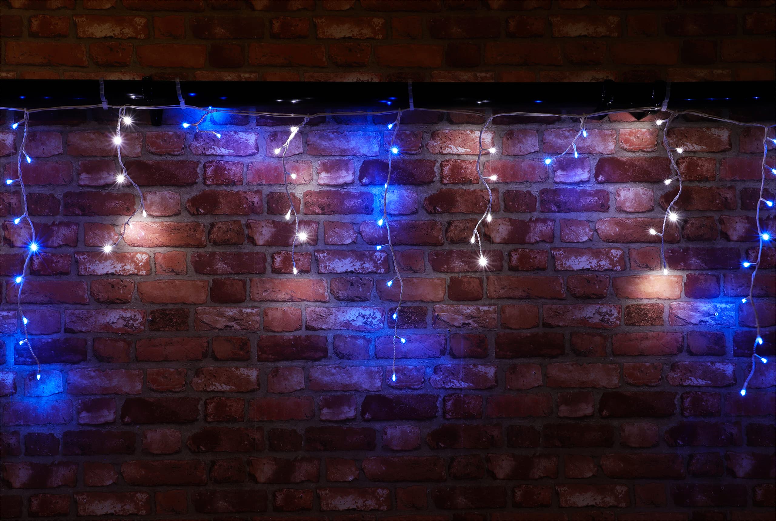 6M/10M LED Eiszapfen Lichterkette - 120-800 LEDs, Warm/kühl/blau, Wasserfest Mit Timer