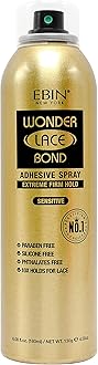 EBIN Wonder Lace Bond Spray (180ml, Extreme Firm Hold (Sensitive))