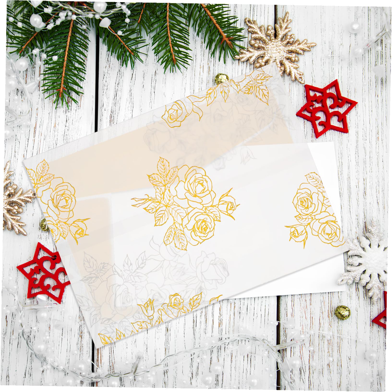 Inviti Trasparenti 50 Pezzi in Vellum per Compleanno