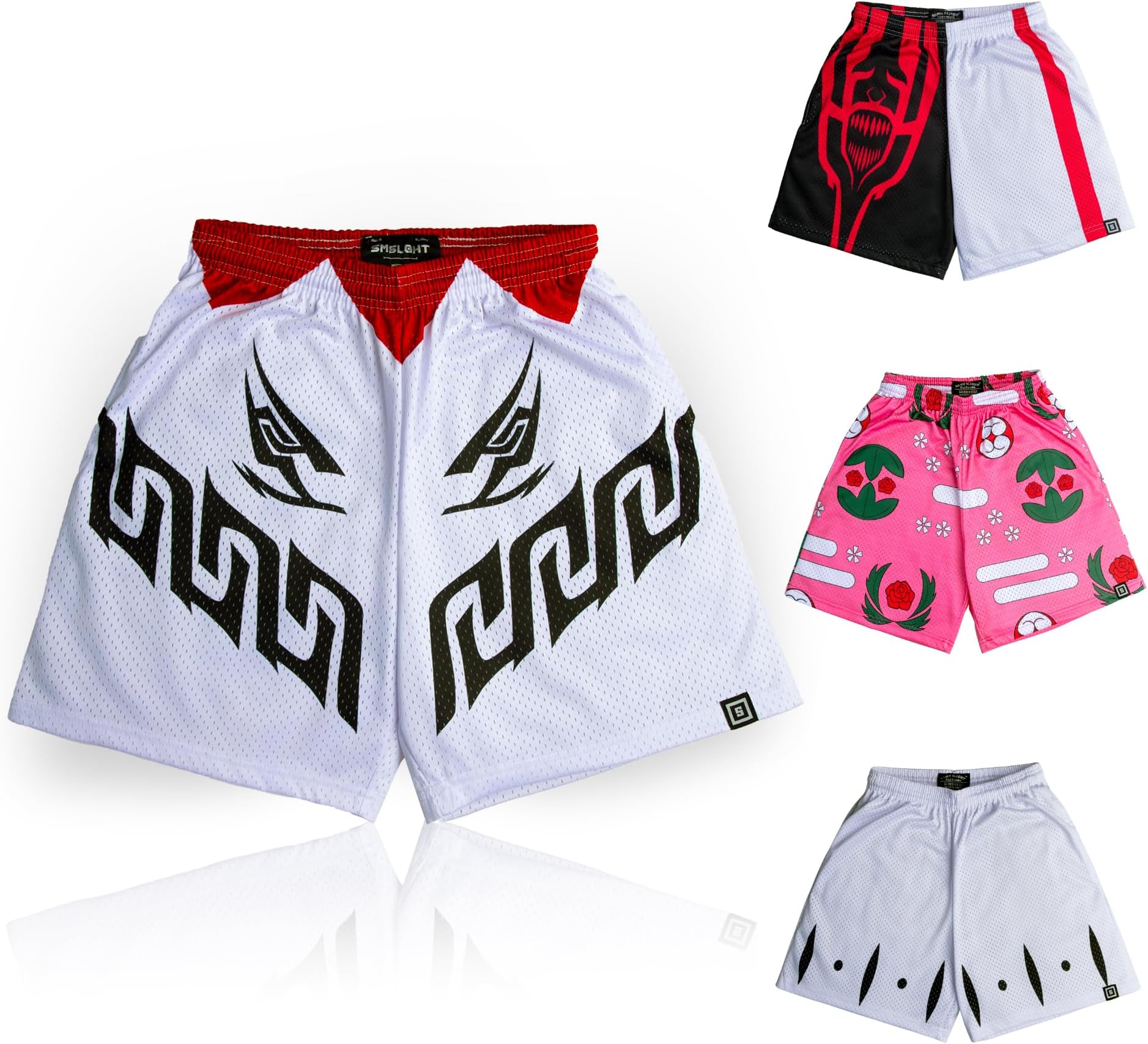 Some Slight Clothing Anime Shorts Comfy Shorts Men, Mens Swim Shorts, Basketball Shorts, Men Shorts | Gym Shorts, Mesh Shorts