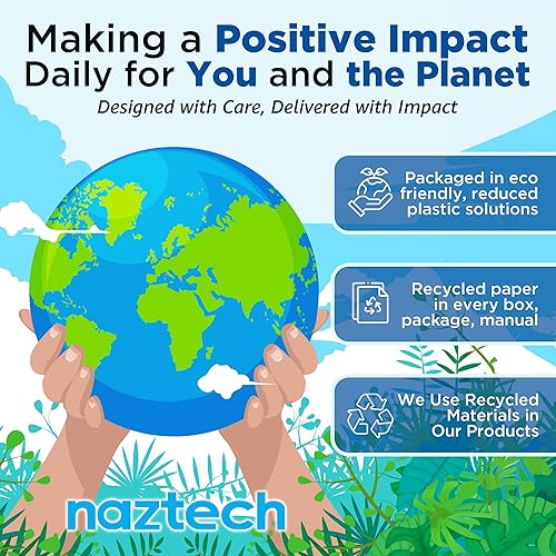 Miniatura 8 de Naztech MagBuddy Elite - Soporte de teléfono para automóvil, soporte para parabrisas de teléfono, soporte para teléfono celular para iPhone y