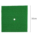 Kofull Golf Hitting Mats Indoor/Outdoor SBR Golf Mats for Driving Range Practice, Backyard Use - Green, 12 x 12 Inch (Short) gallery image