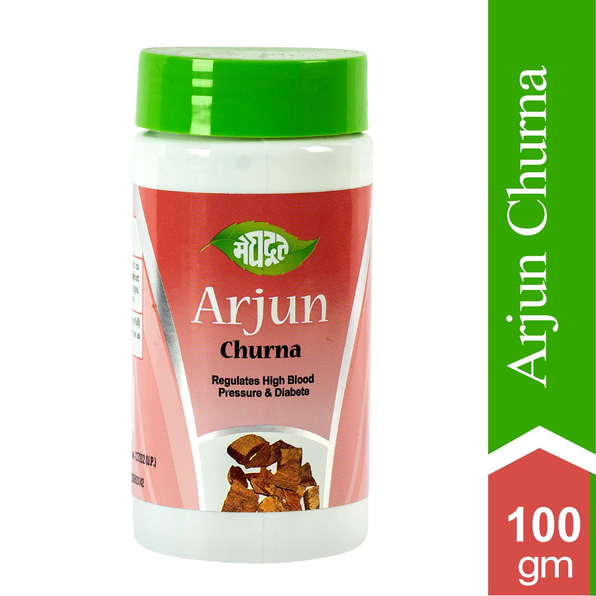 Meghdoot Ayurvedic Arjun Chaal Powder 400GM|100% Natural & Pure Herbal Arjun Ki Chaal Powder For Men & Women 100gm (Pack of 4) — Amazon image 2