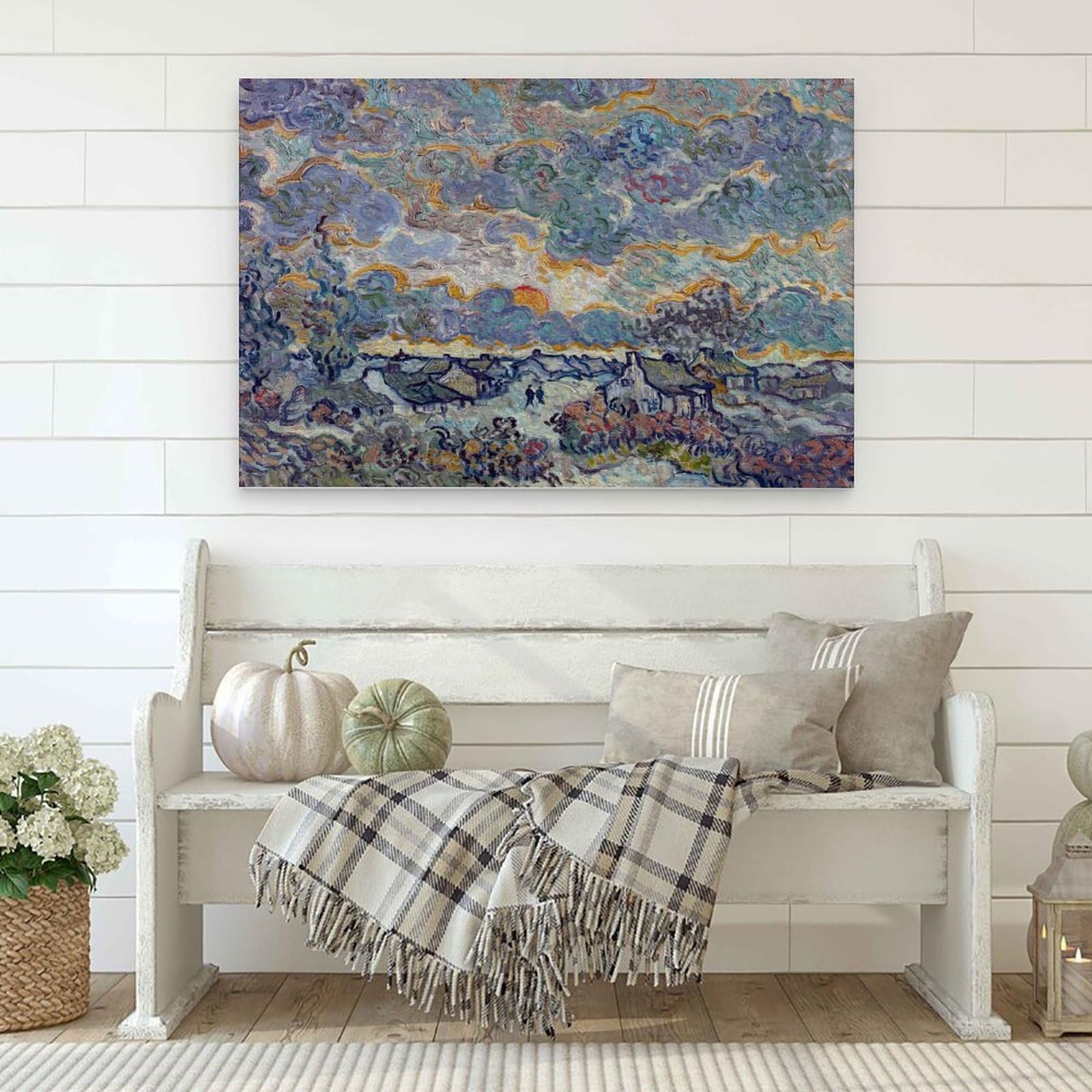 Amazon.co.jp: フィンセント・ファン・ゴッホ 1890年作「ブラバントの