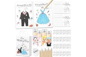 Wedding Coloring Activities Books for Kids - 80 Pcs: Wedding Games Favors...