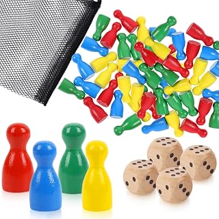 Spielfiguren-Set für Brettspiele, 64 Stück
