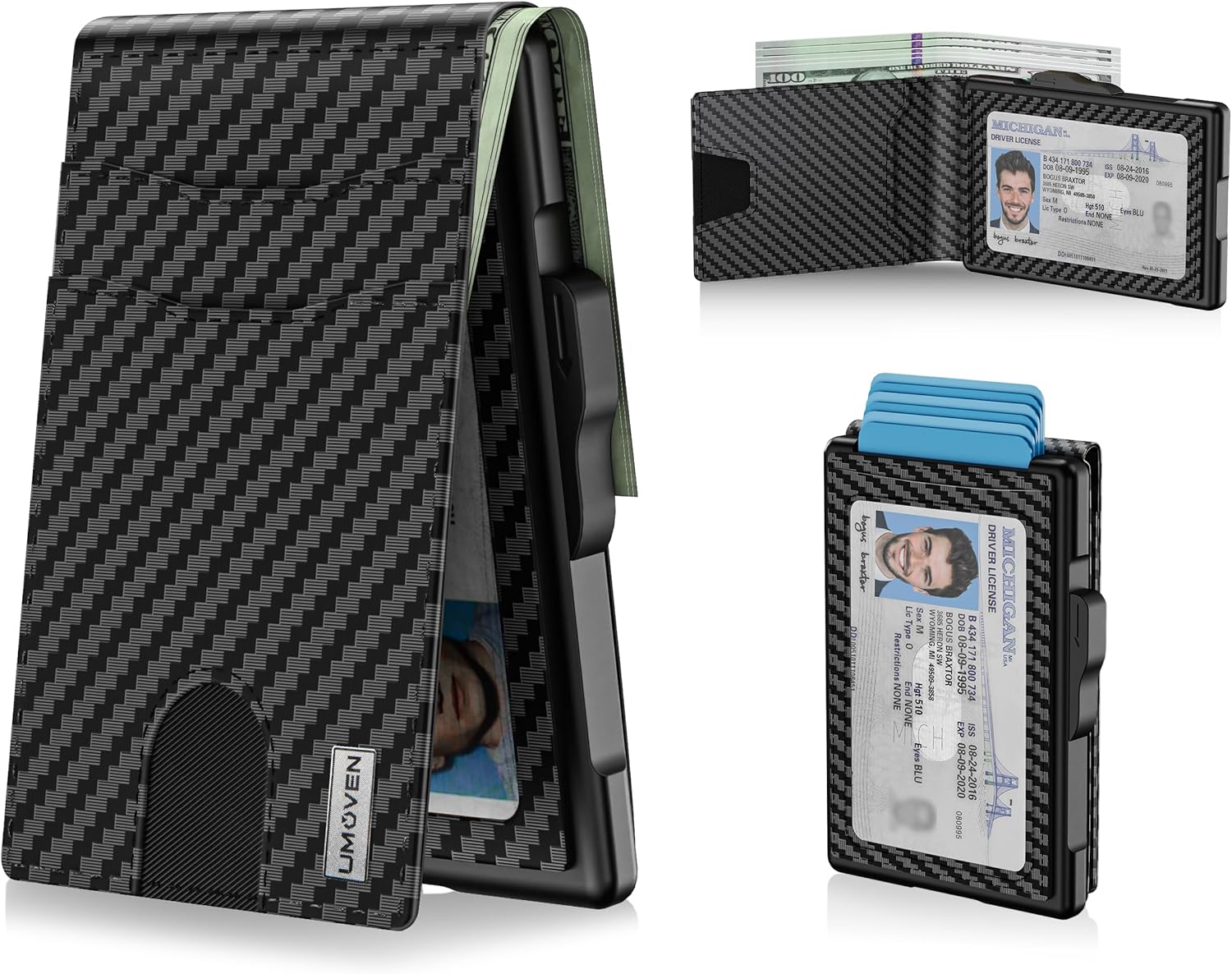 umoven Wallet for Men - Pop Up Case