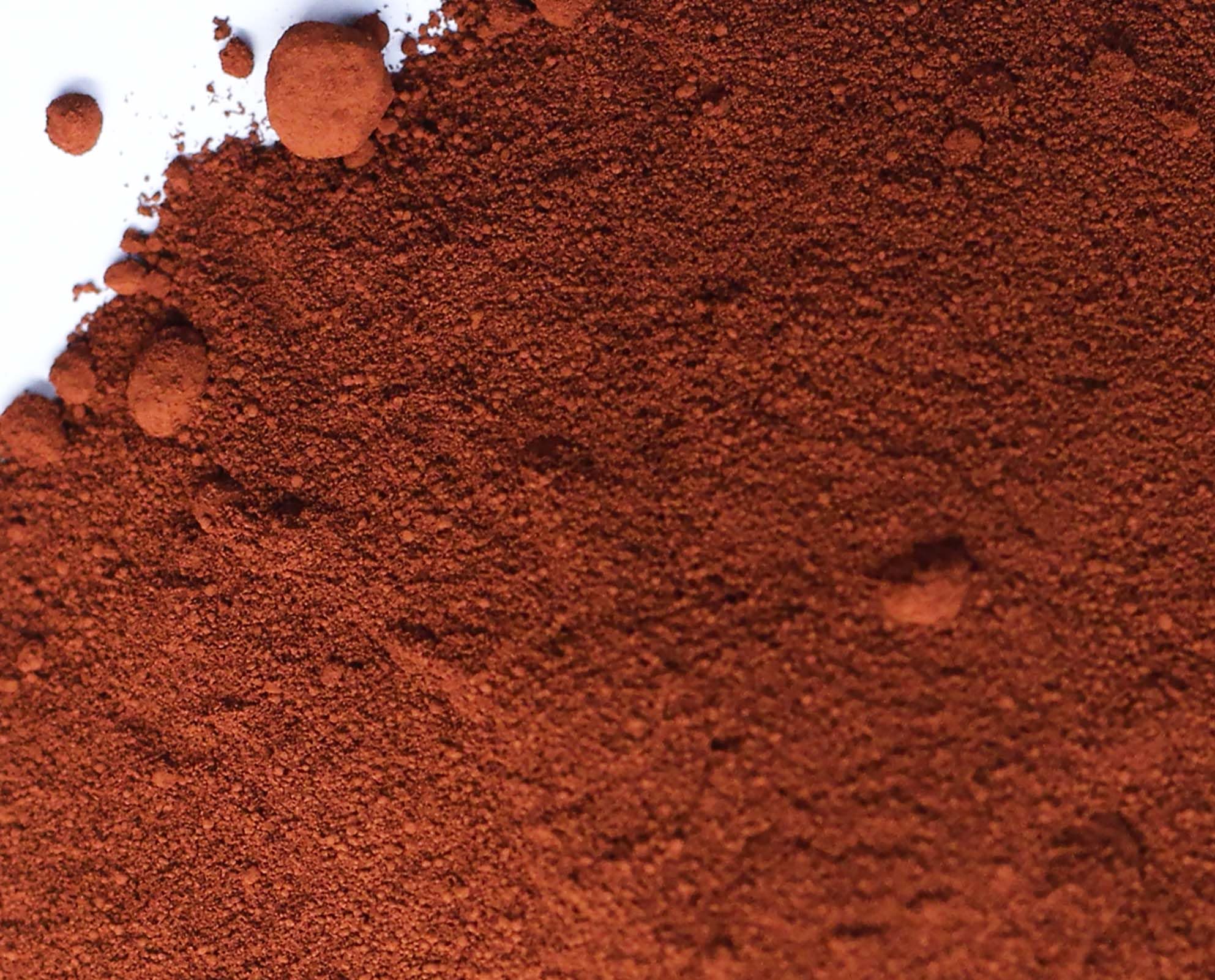 Matte Red Iron Oxide Pigment Powder - 2.5Lbs/1.13kg - Concrete Pigment, Cement Dye, Grout Colorant, Dye for Stucco, Plaster, Mortar, Paint, Coating, Wood Stain, Putty, Epoxy Resin, Lime, Brick Red