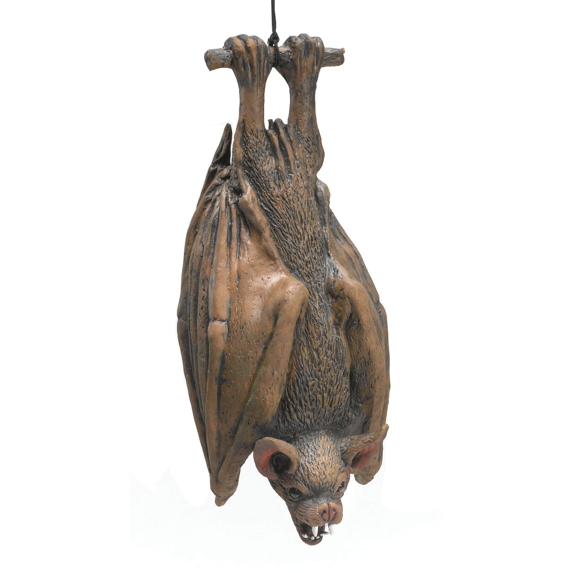 Bristol Novelty HI124 Hanging Bat Prop | Brown | Pack of 1 | 35 cm, One Size