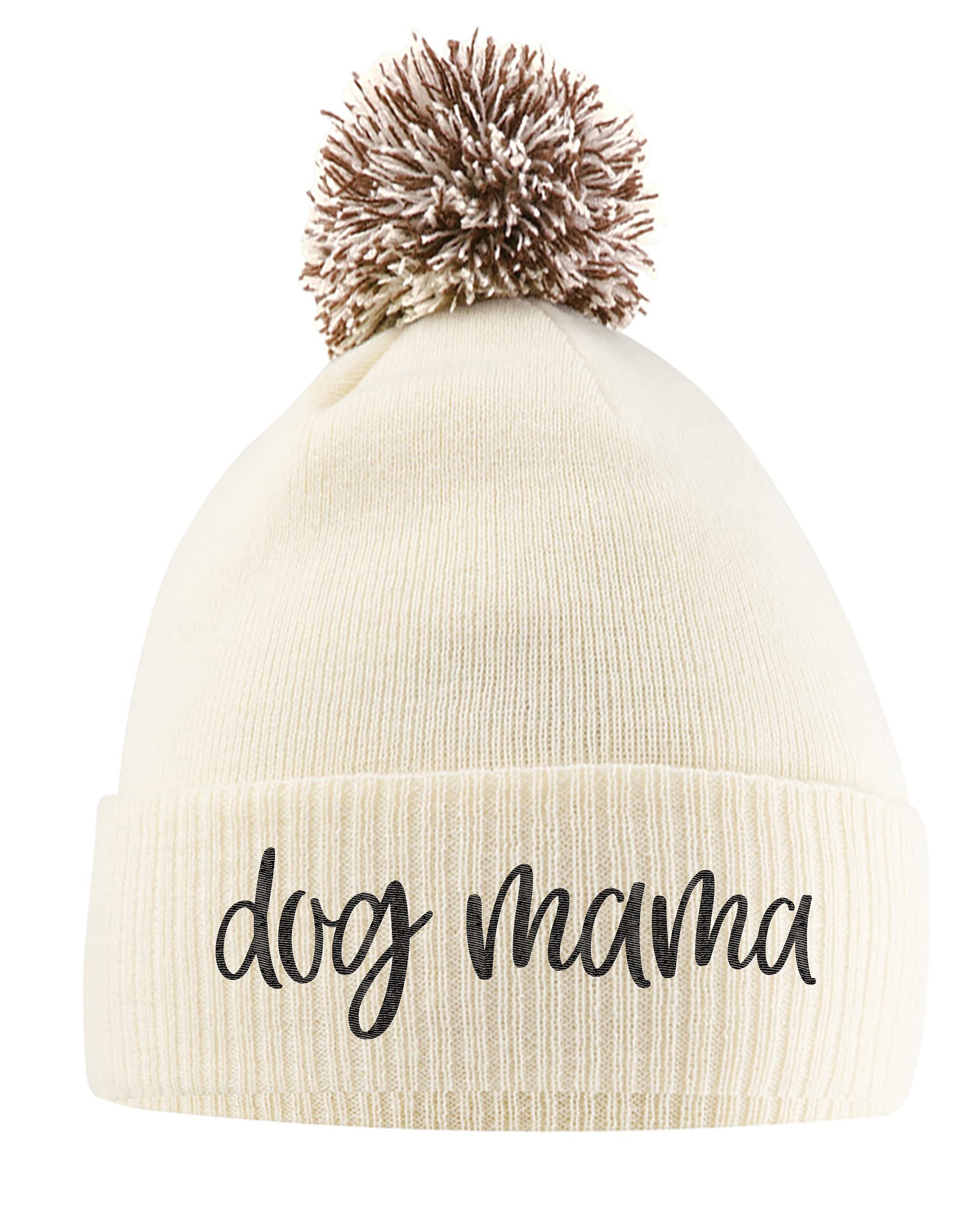 Y-Z Dog Clothing Accessories Handmade Dog Beanie With Pom Pom Crochet Knit Dog H