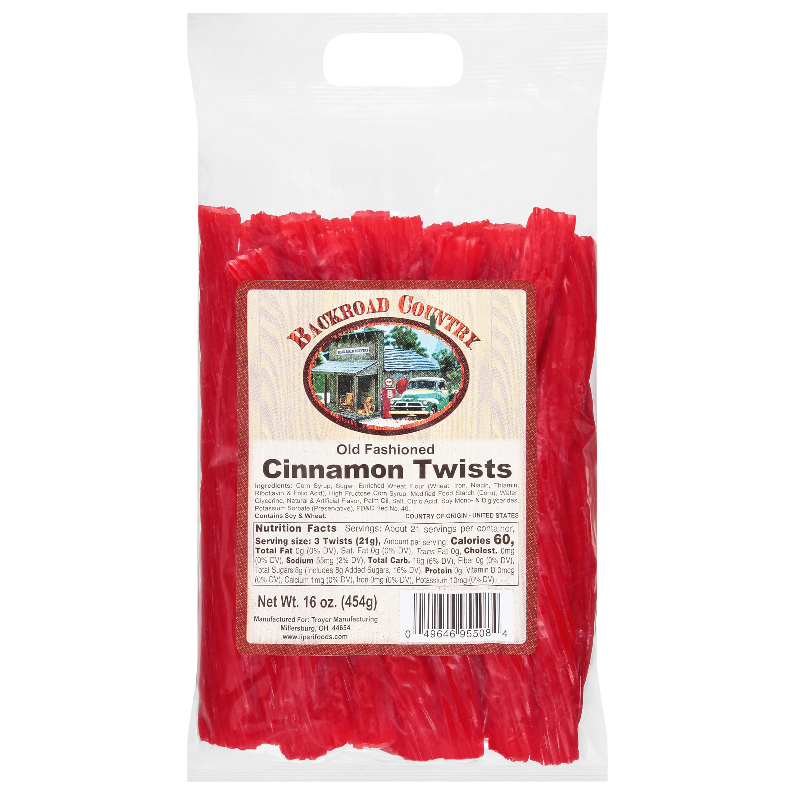 Amazon.com : Backroad Country Old Fashioned Cinnamon Twists