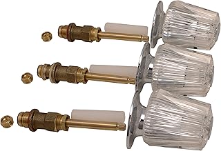 Repair Kit, Fit Price Pfister Three-handle Shower Faucets S10-230 with Acrylic Windsor Handles- By Plumb USA