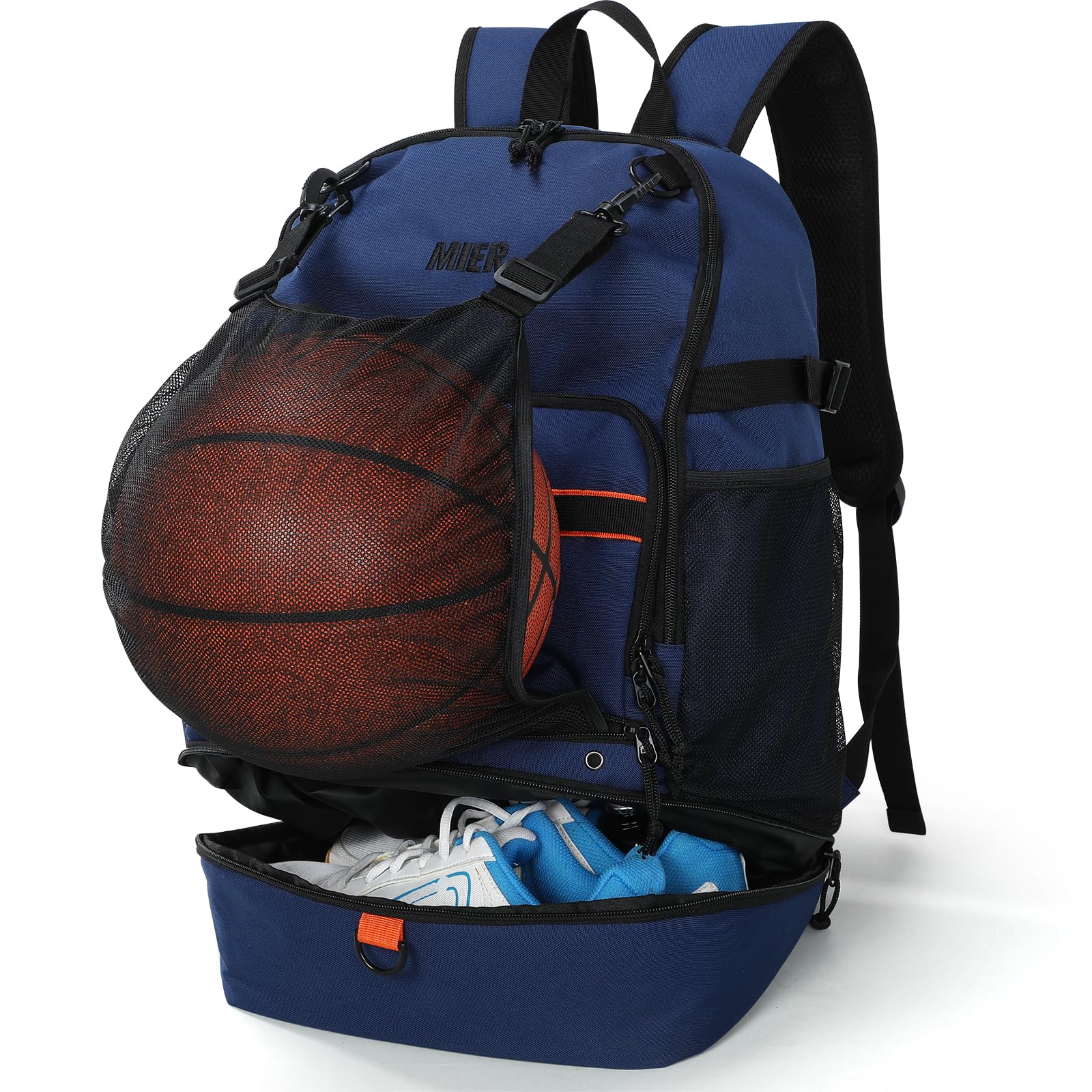 Mochila de baloncesto ideal para tus entrenamientos y partidos con compartimento separado 8