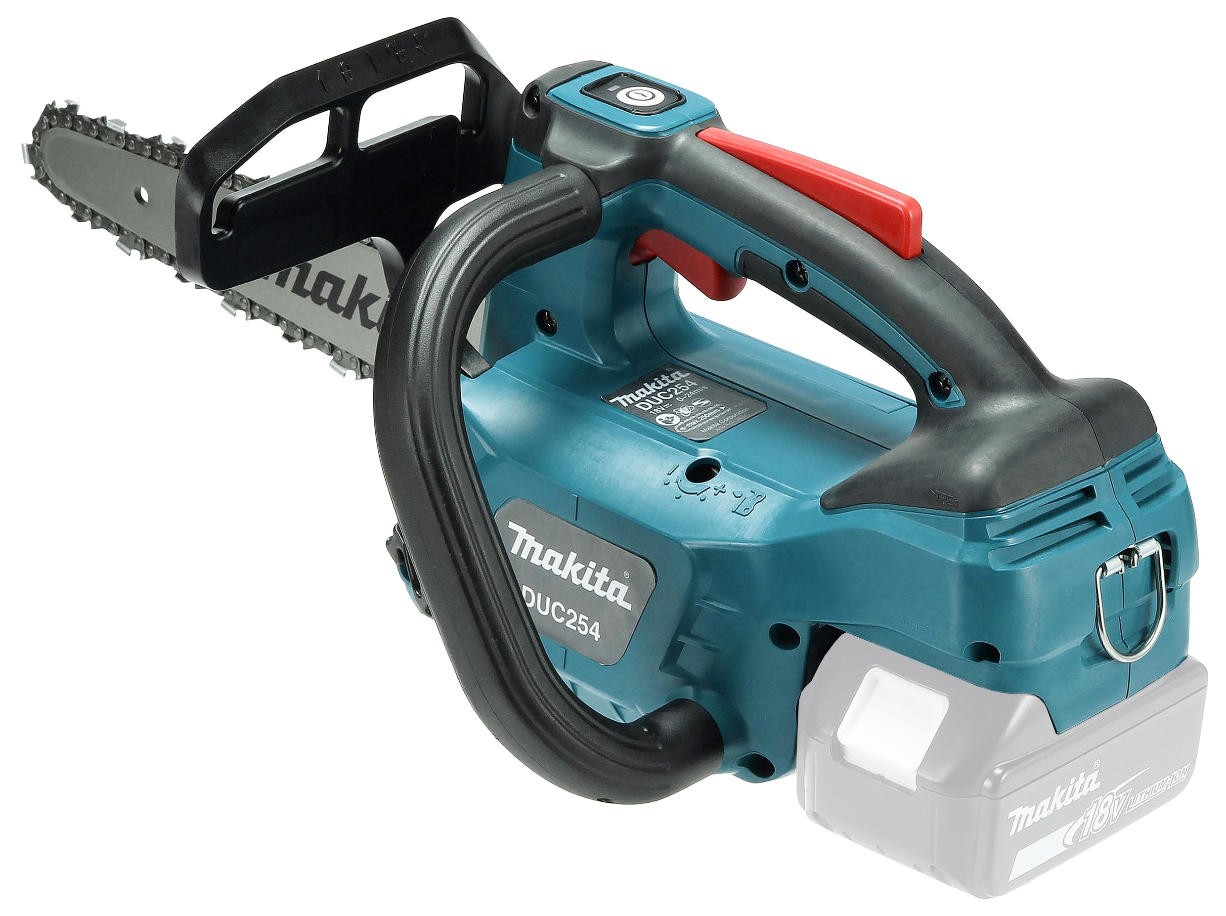 Makita Duc254Cz Sega a Batteria 18V Barra Carving