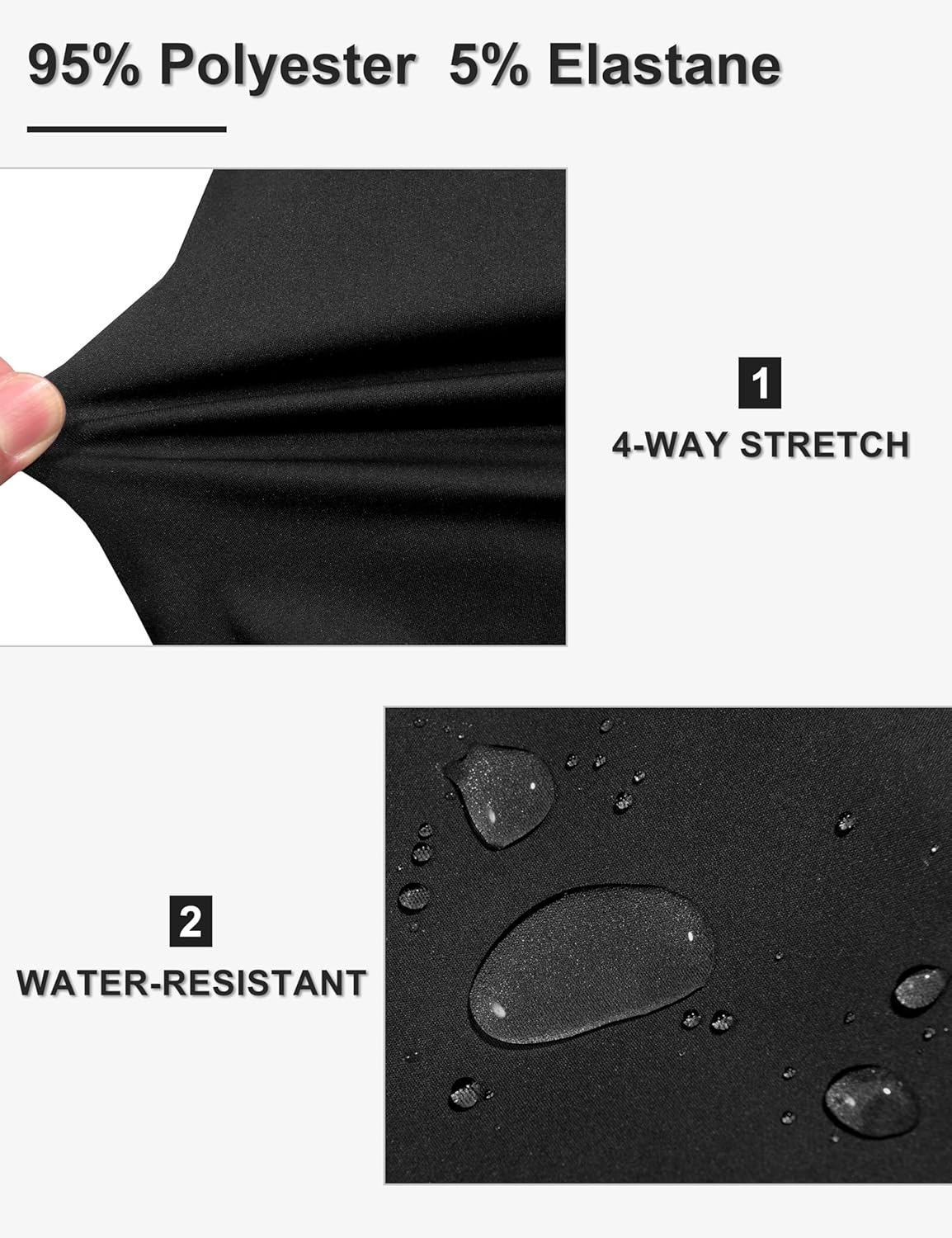 Little Donkey Andy Women's Short Sleeve Jacket Windproof Lightweight Vest for Golf Hiking Running