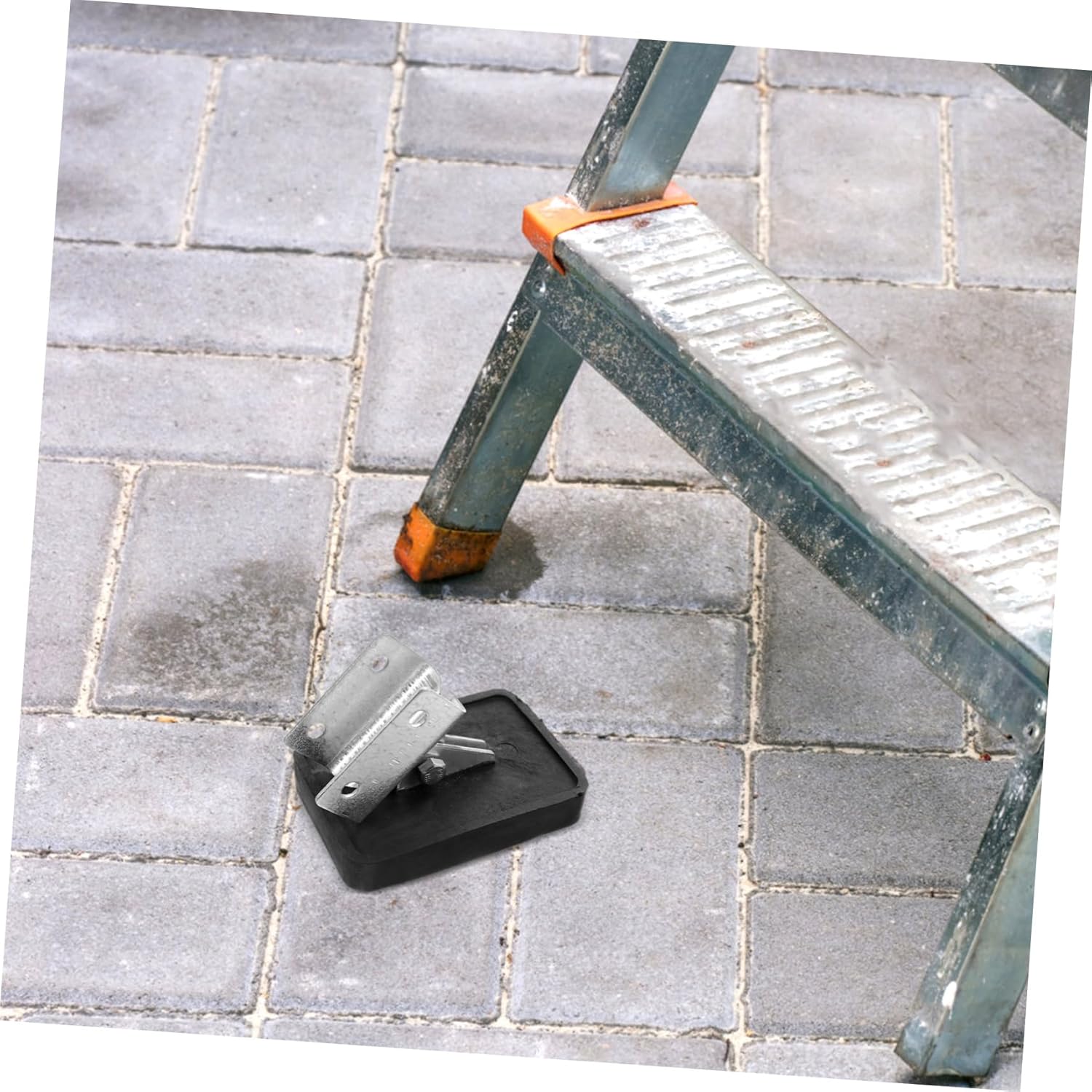 PRETYZOOM 3pcs Ladder Feet Pads Heavy Duty Stabilizer for Lifting Ladders Non Slip Protective Foot Covers Enhanced Stability for Indoor Outdoor Use