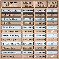 Vista 6 de Hotel Luxury - Juego de funda de edredón de 3 piezas de algodón egipcio de fibra larga de 800 hilos, tamaño Super King Plus de 120 x 120, cierre