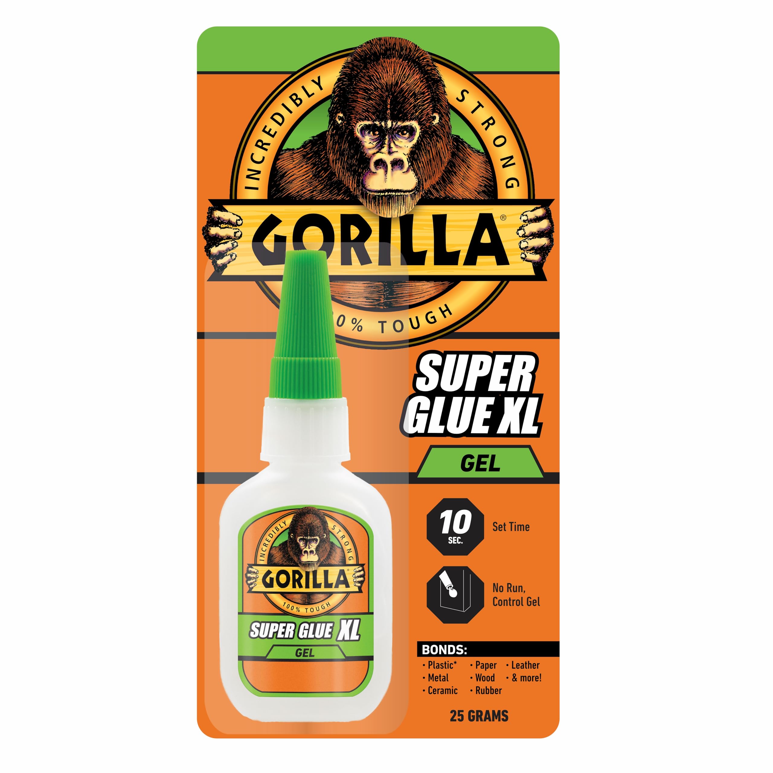 Gorilla Super Glue Gel XL 25 Gram Clear
