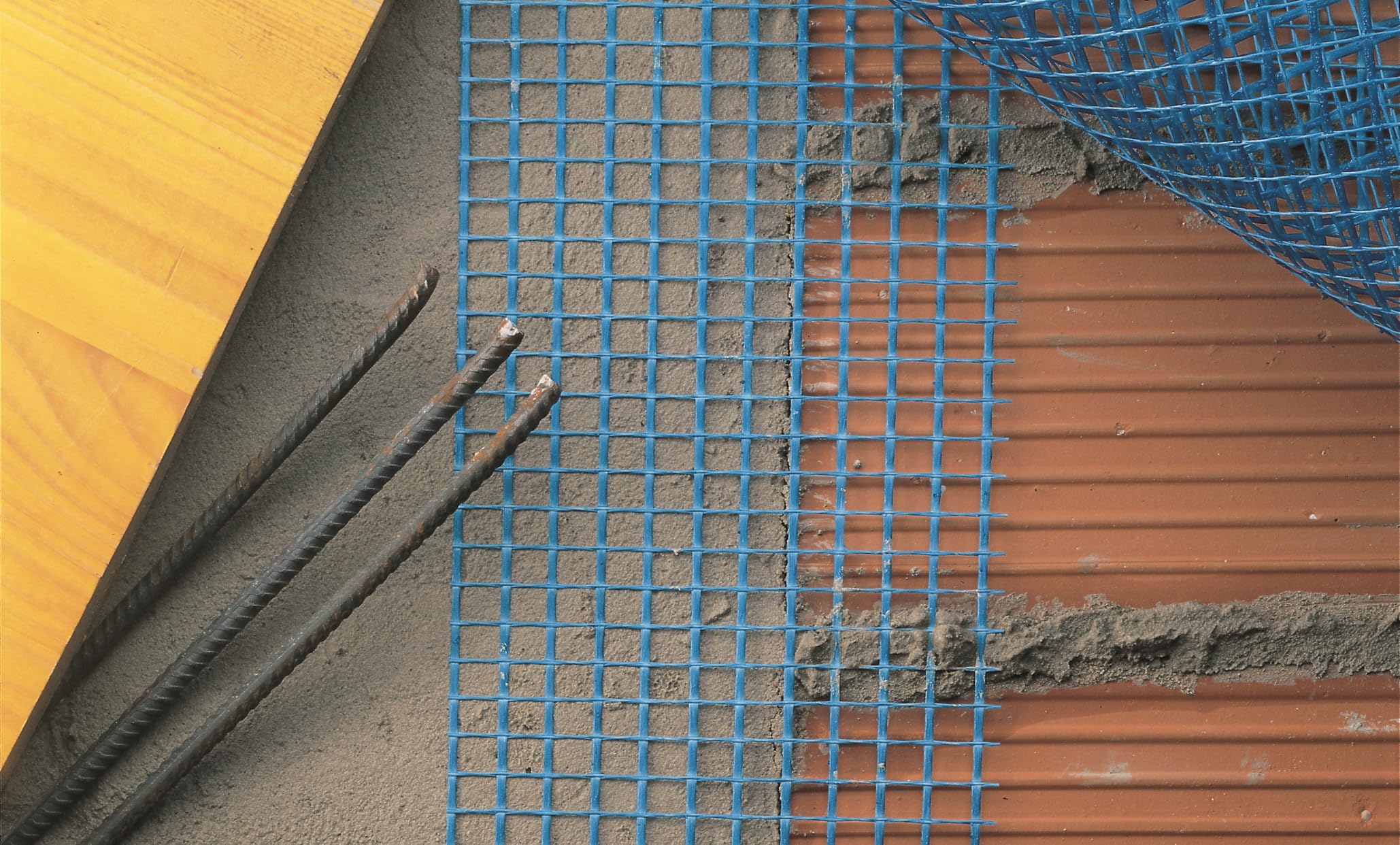 Rete in fibra di vetro porta intonaco 110 g/m² maglia 10x10 mm rotolo 1x20 m per edilizia e rasature – FENCESHOP