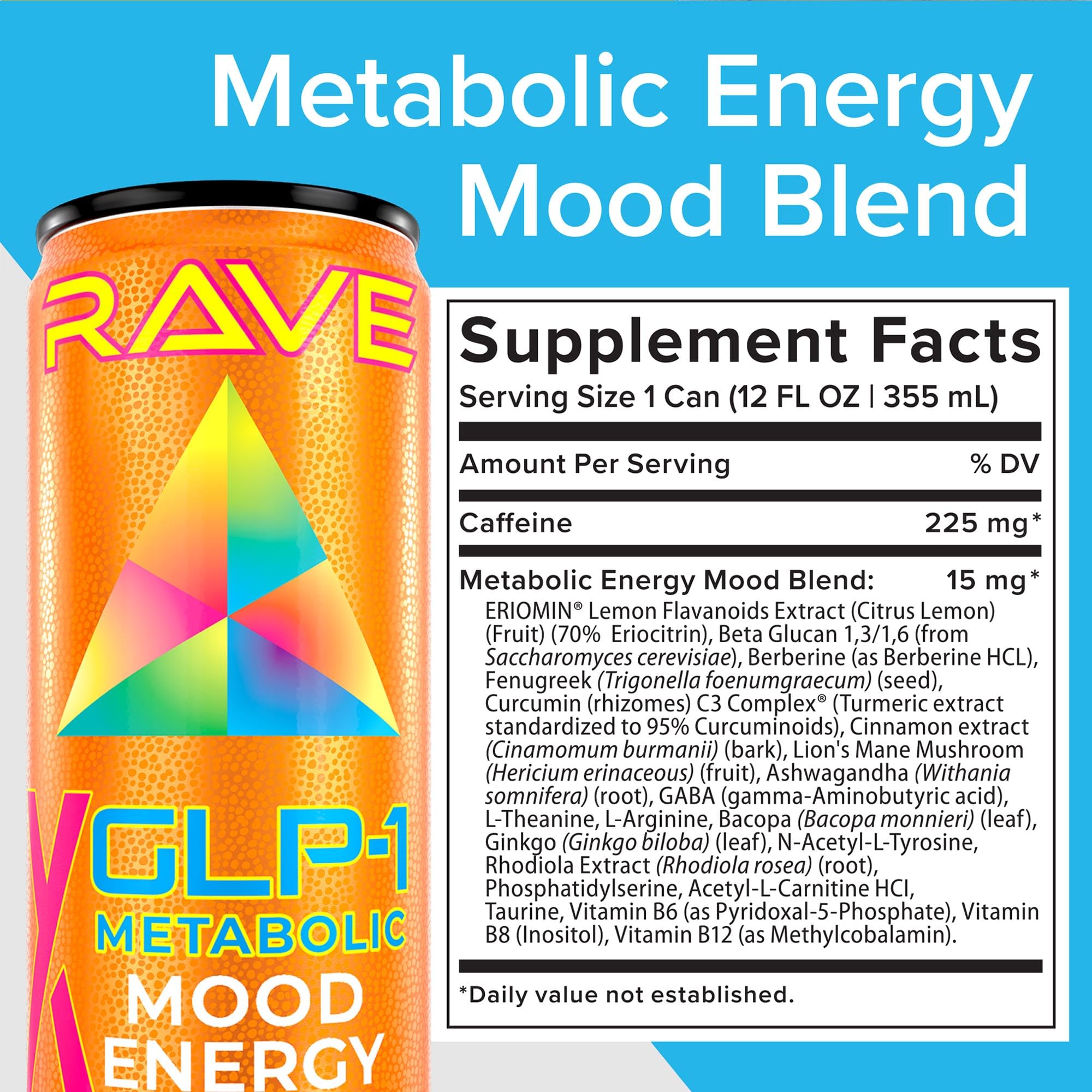 glp 1 more energy Amazon.com : RAVE GLP-1 Metabolic Energy Drink Boosts GLP-1 Naturally.  Suppress Appetite – Curb Cravings – Balance Blood Sugar & More. With Lemon  Flavonoids, Berberine, Functional Mushrooms, Nootropics & B Vitamins –
