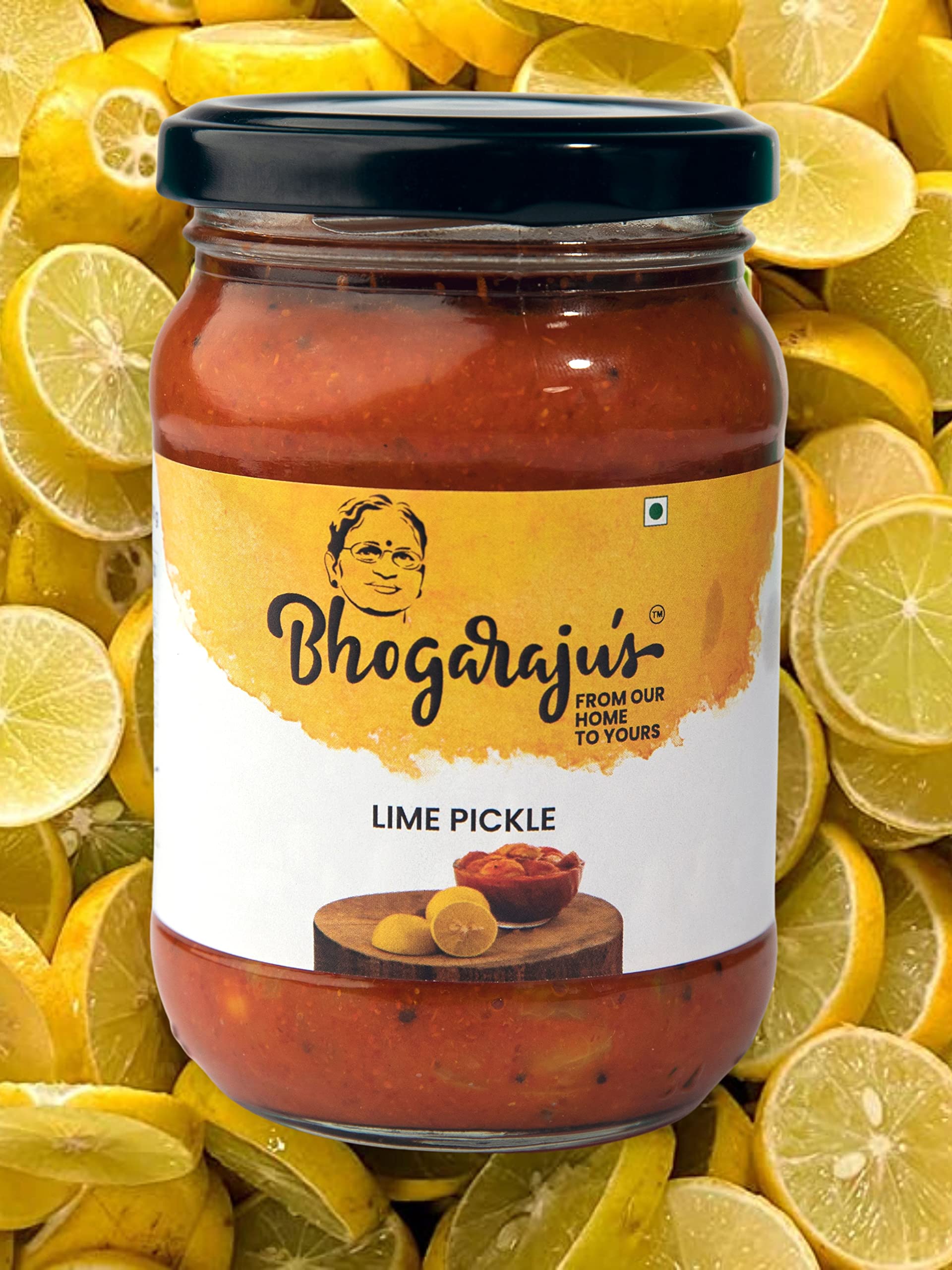 Chokhi Dhani Bhogarajus Andra Style Mango Thokku Pickle + Lime Pickle 300G Each(Pack Of 2)Mango,Lime Pickle(2 X 300 G) 1