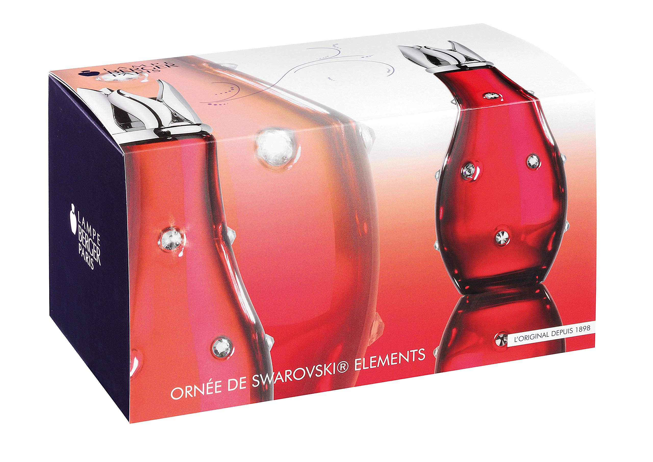 LAMPE BERGER - LAMPADA CRISTAUX - DECORATA CON SWAROVSKI