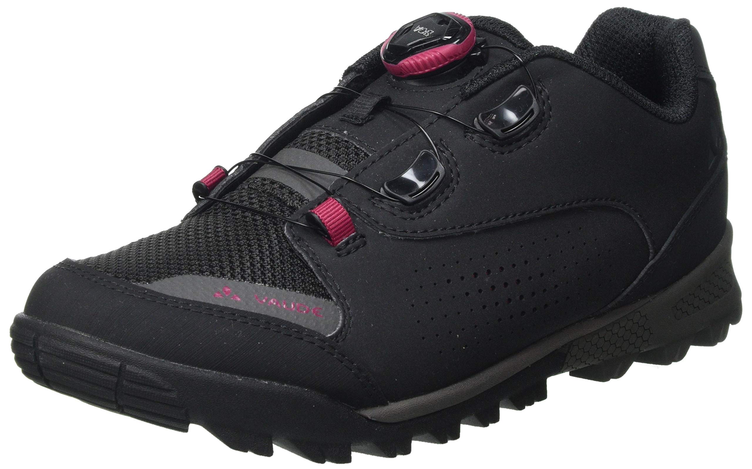 VAUDE Women's AM Downieville Tech Hiking Shoes, Black, 8.5 UK