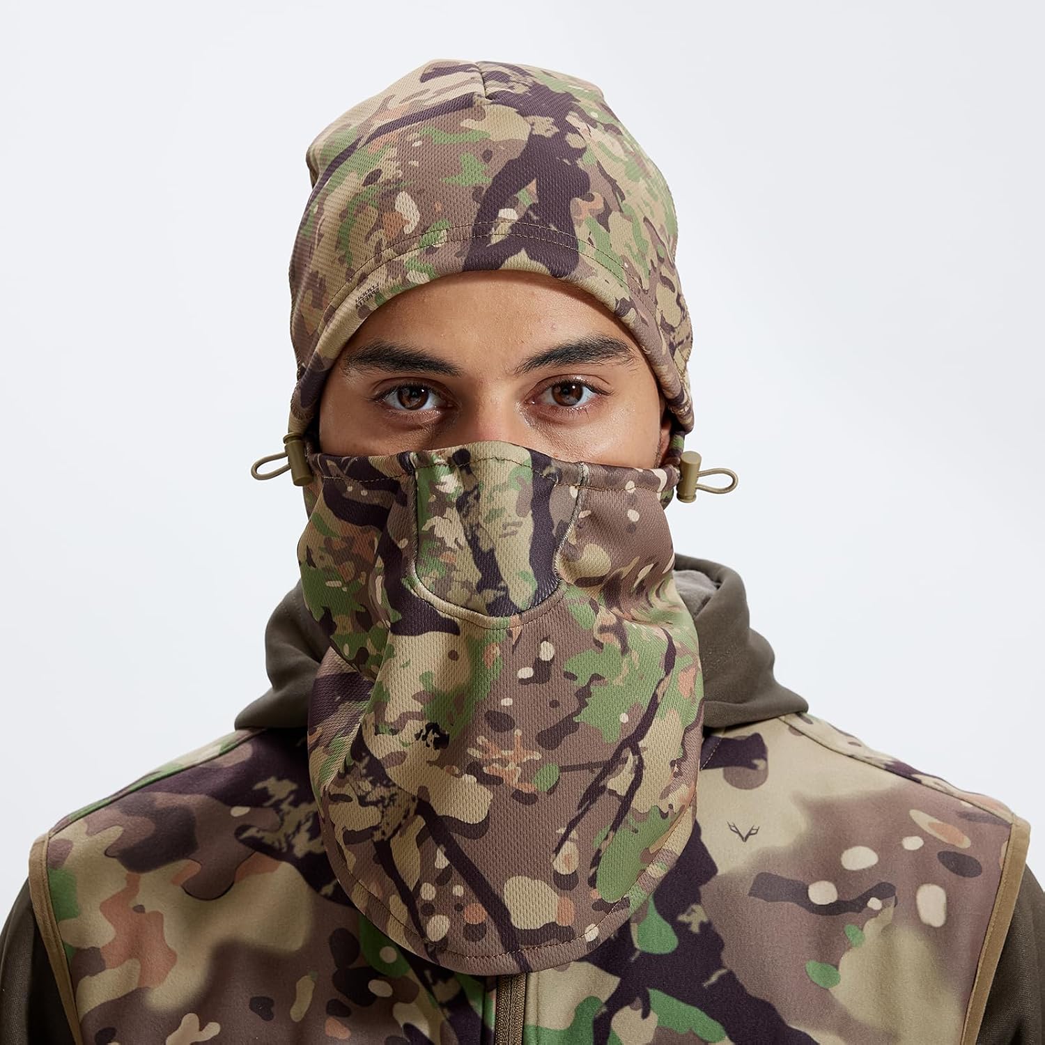 LOOGU Camo Balaclava for Hunting, Winter Balaclava Face Mask with Fleece