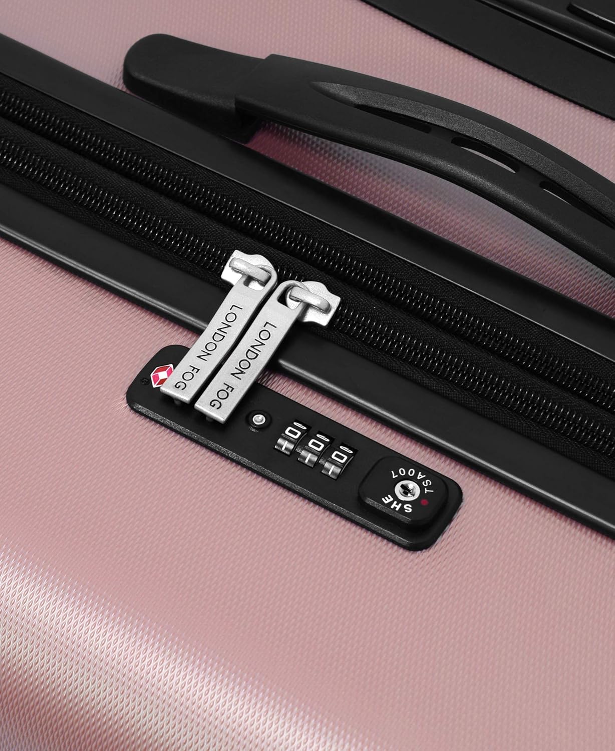  | London Fog Southbury II Hardside Spinner Luggage, blush, Carry-On 20-Inch | Suitcases