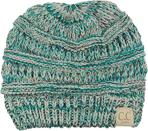 C.C Gorro de esquí de punto para niños, lindo, cálido y cómodo