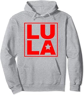Lula Presidente 2022 Brasil Lula Brazil President Support Pullover Hoodie
