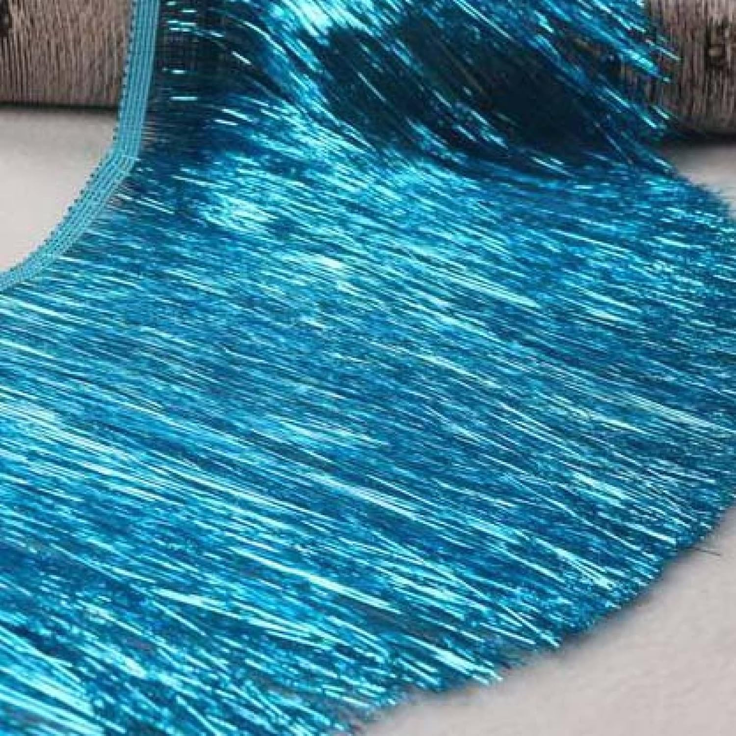5 Yards 20cm Shining 10 Yards Blue Fringe Tassel Trim for