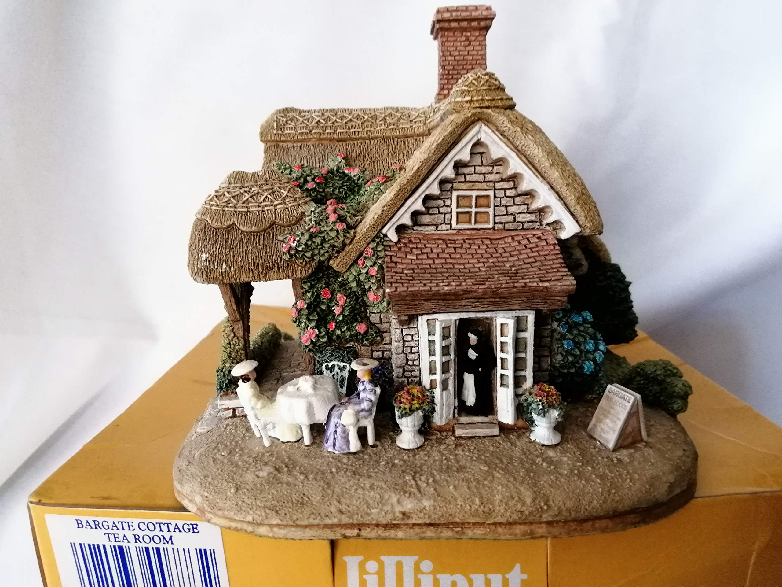 ♥大処分♥リリーパットレーンBARGATE COTTAGE TEA ROOM Lilliput Lane Bargate Cottage Tea Room : Amazon.co.uk: Home