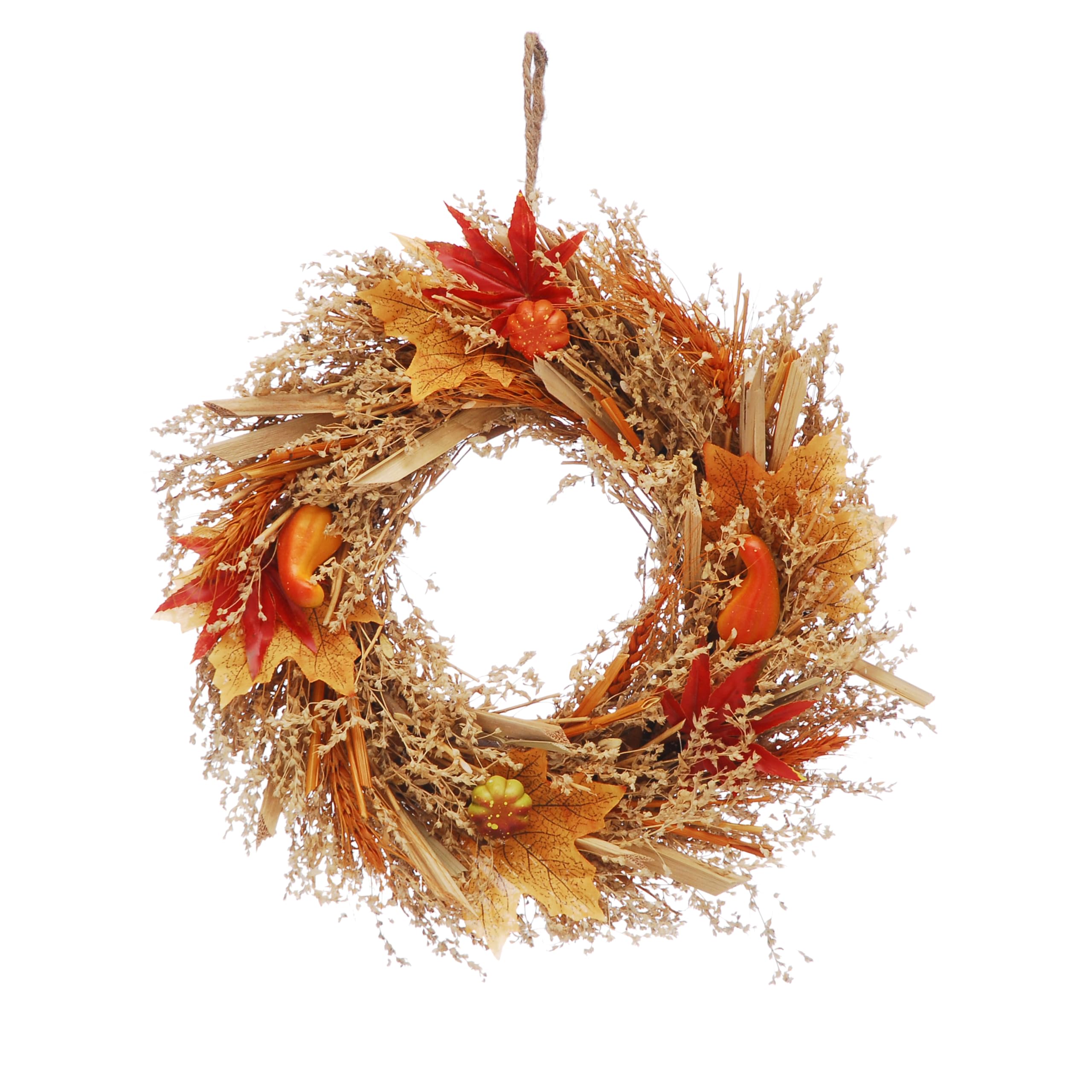 Couronne d'automne de 30 cm pour créer une ambiance chaleureuse