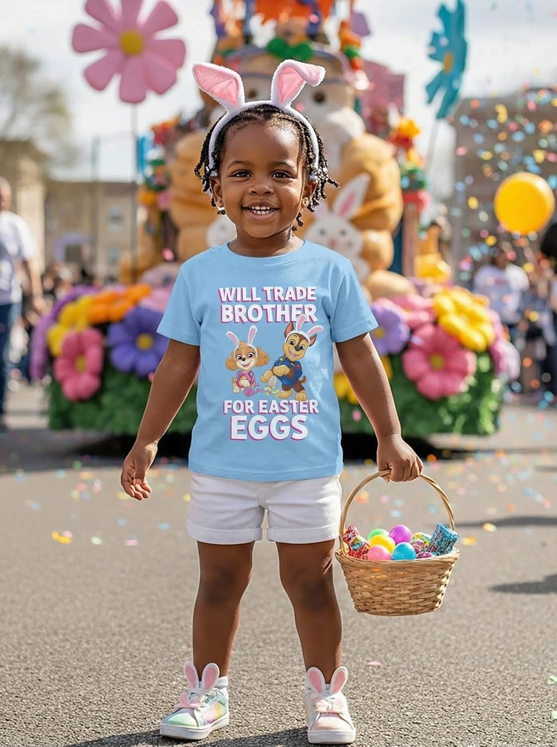 Tstars Paw Patrol Holiday Shirts for Kids - Easter and St Patrick's Day Toddler Gift Tees for Boys Girls