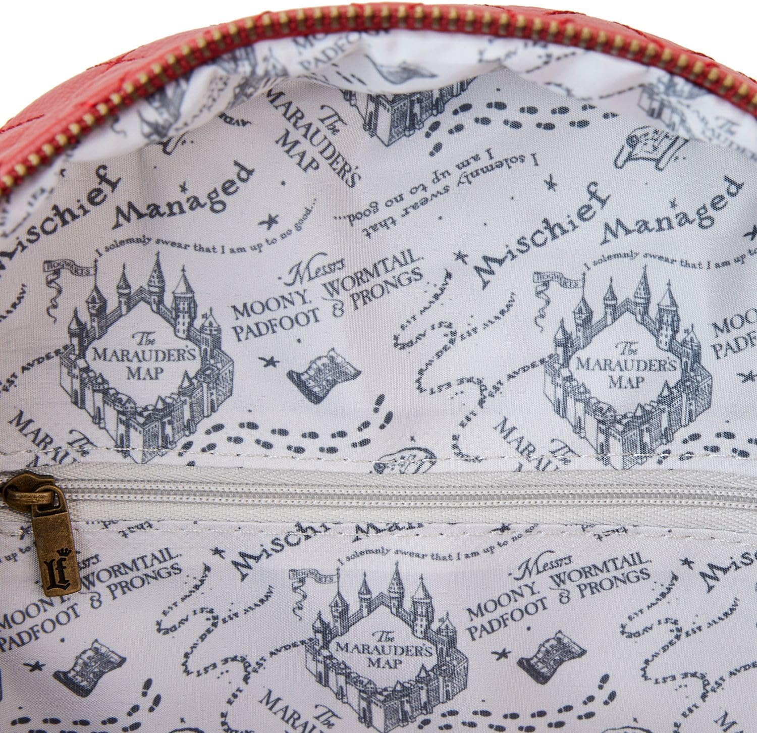 Loungefly Harry Potter Marauders Map Mini Backpack - Image 4