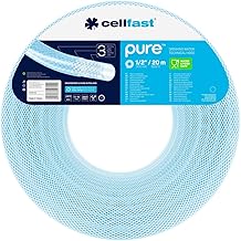 CELLFAST Drinking Water Hose Food Safe Water Hose 3 Layer Hose Caravan Food Grade Food Hose Water Pipe Flexible 12 5 × 2 4 mm 20 Metres Pure