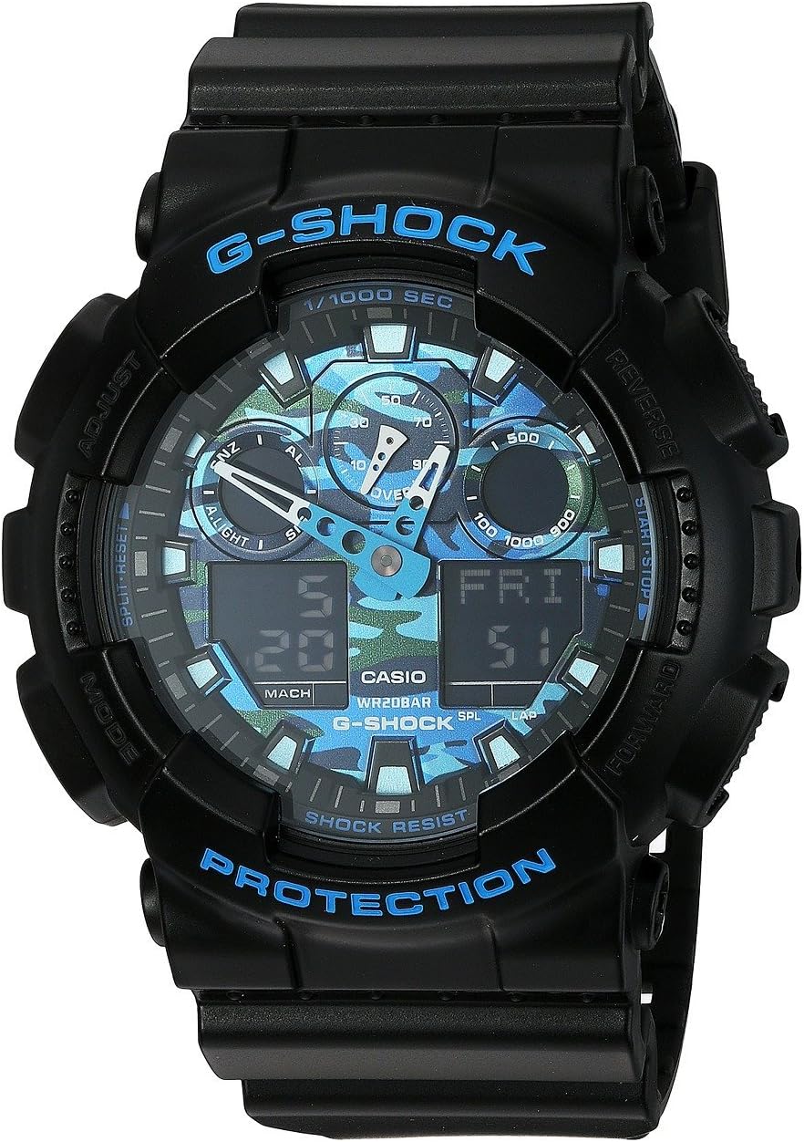 Casio G-Shock Graphic Dial Resin Quartz Men’s Watch