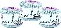Vista 79 de Lion Brand Yarn Mandala Ombré Yarn with Vibrant Colors, Soft Yarn for Crocheting and Knitting, Harmony, 1-Pack