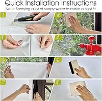 Vista 50 de KESPEN Película para Ventanas de Una Vía Privacidad Diurna Adherencia Estática Control de Calor Tinte de Vidrio para Ventanas Película Espejo