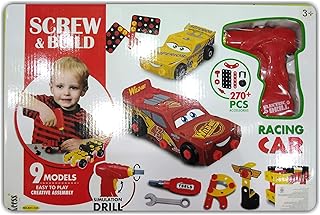 Screw and build toy