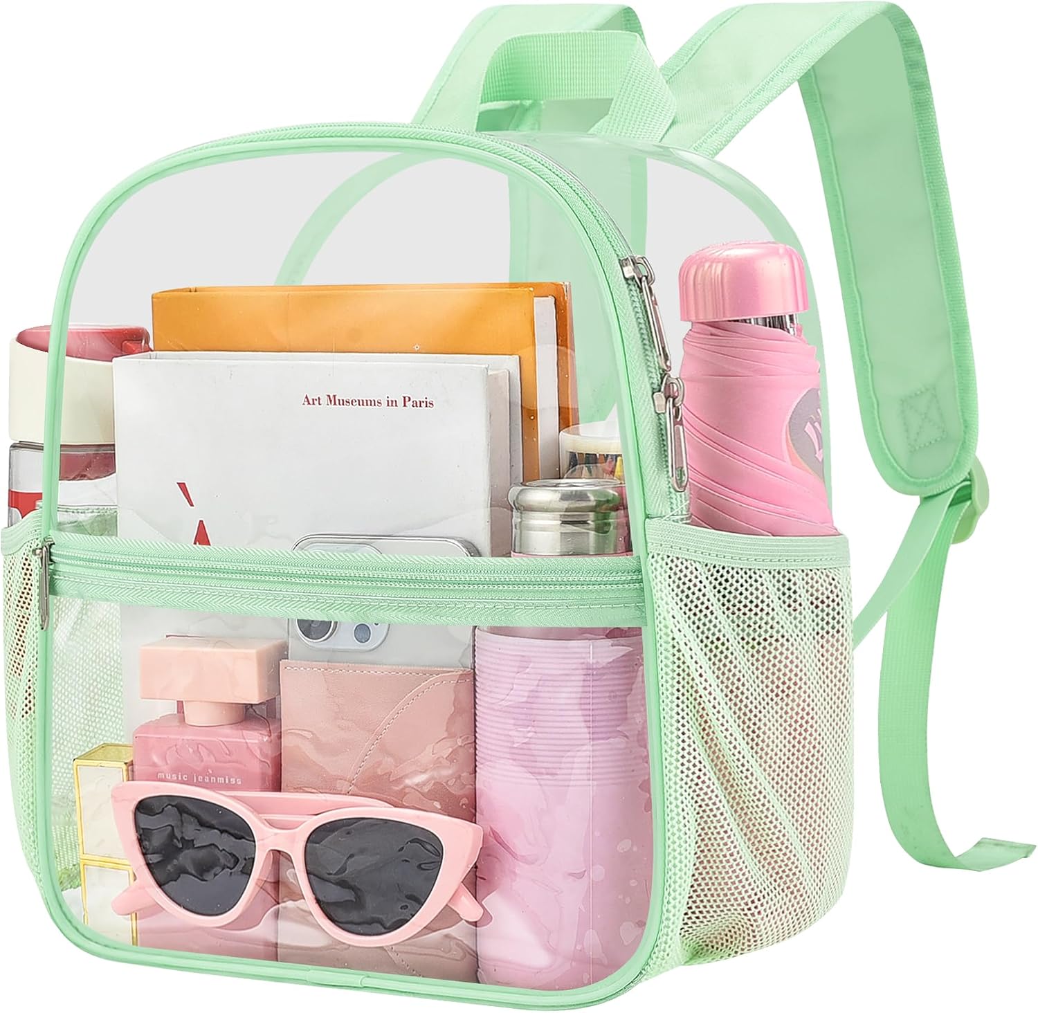 Clear Backpack for Stadium Events Sports Fan Backpack Stadium Bag thumbnail