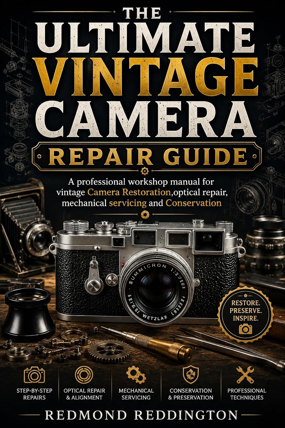 the ultimate vintage camera repair Guide : A Professional Workshop Manual for Vintage Camera Restoration, Optical Repair, Mechanical Servicing, and Conservation