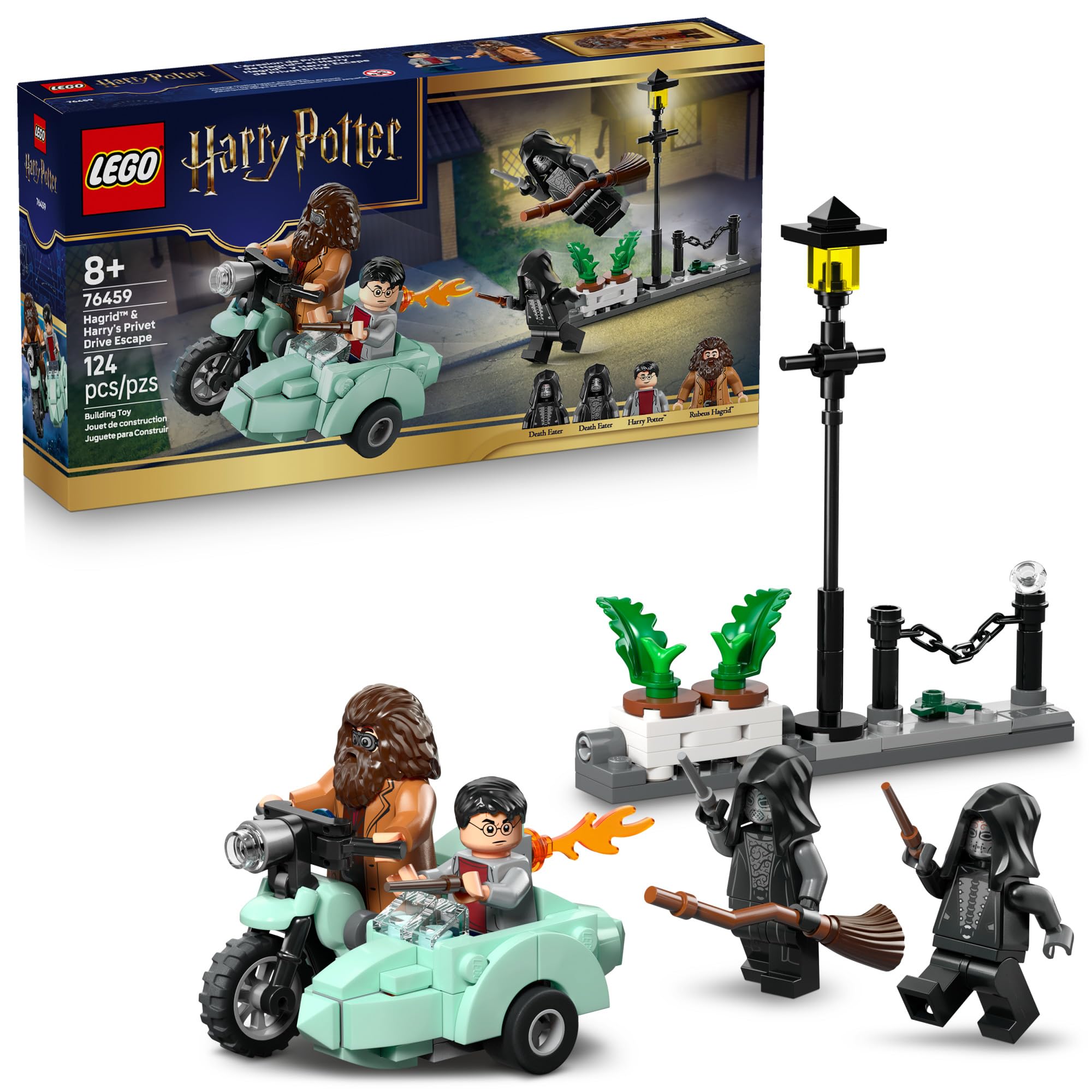 Amazon.com: LEGO Harry Potter Hagrid & Harry's Privet Drive Escape