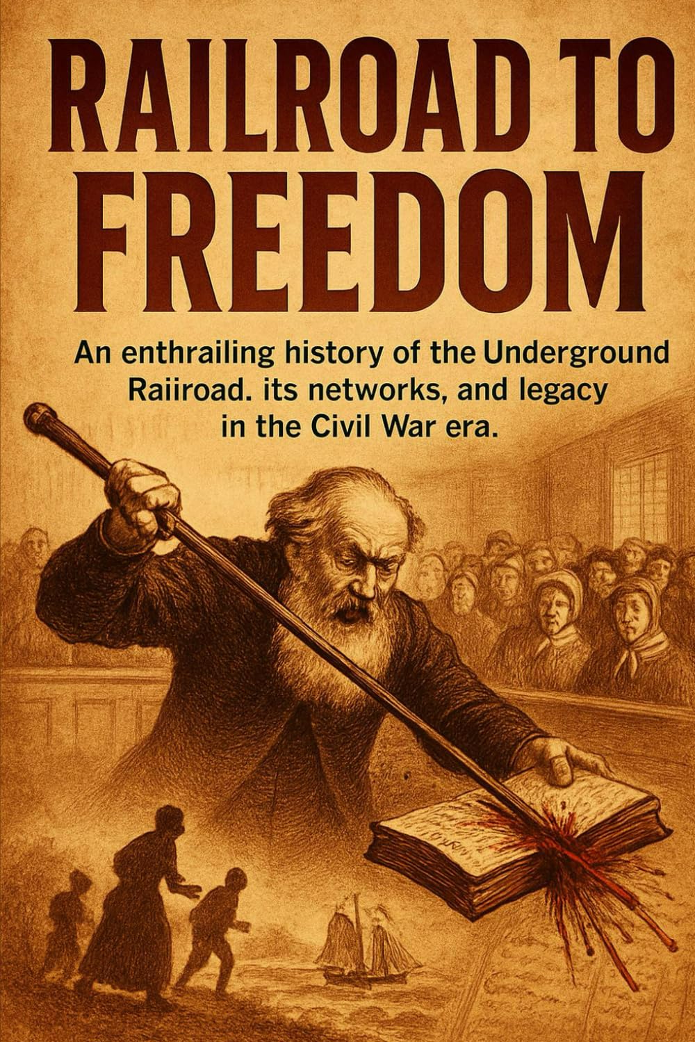 Railroad to Freedom: An enthralling history of the Underground Railroad, its networks, and legacy in the Civil War era. (History in a Flash)