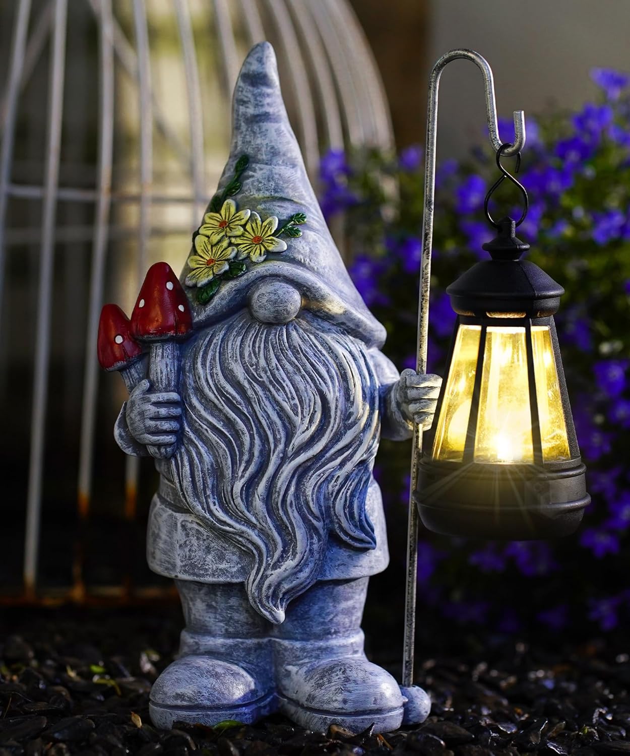 Nacome Solar Gnome Statue