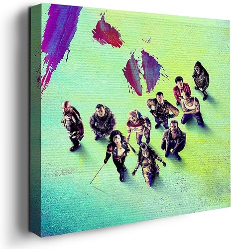 Miniatura 36 de Flassh by Mavis Print: decoración de pared de 18 x 24 pulgadas de DC Comics | Arte de pared impreso en HD y enmarcado de madera | Decoración de